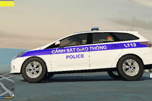 Vietnam Police CSGT Ford Focus Livery